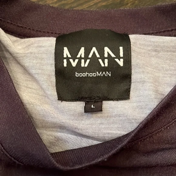 BoohooMAN TEE ROSES - Picture 3 of 3